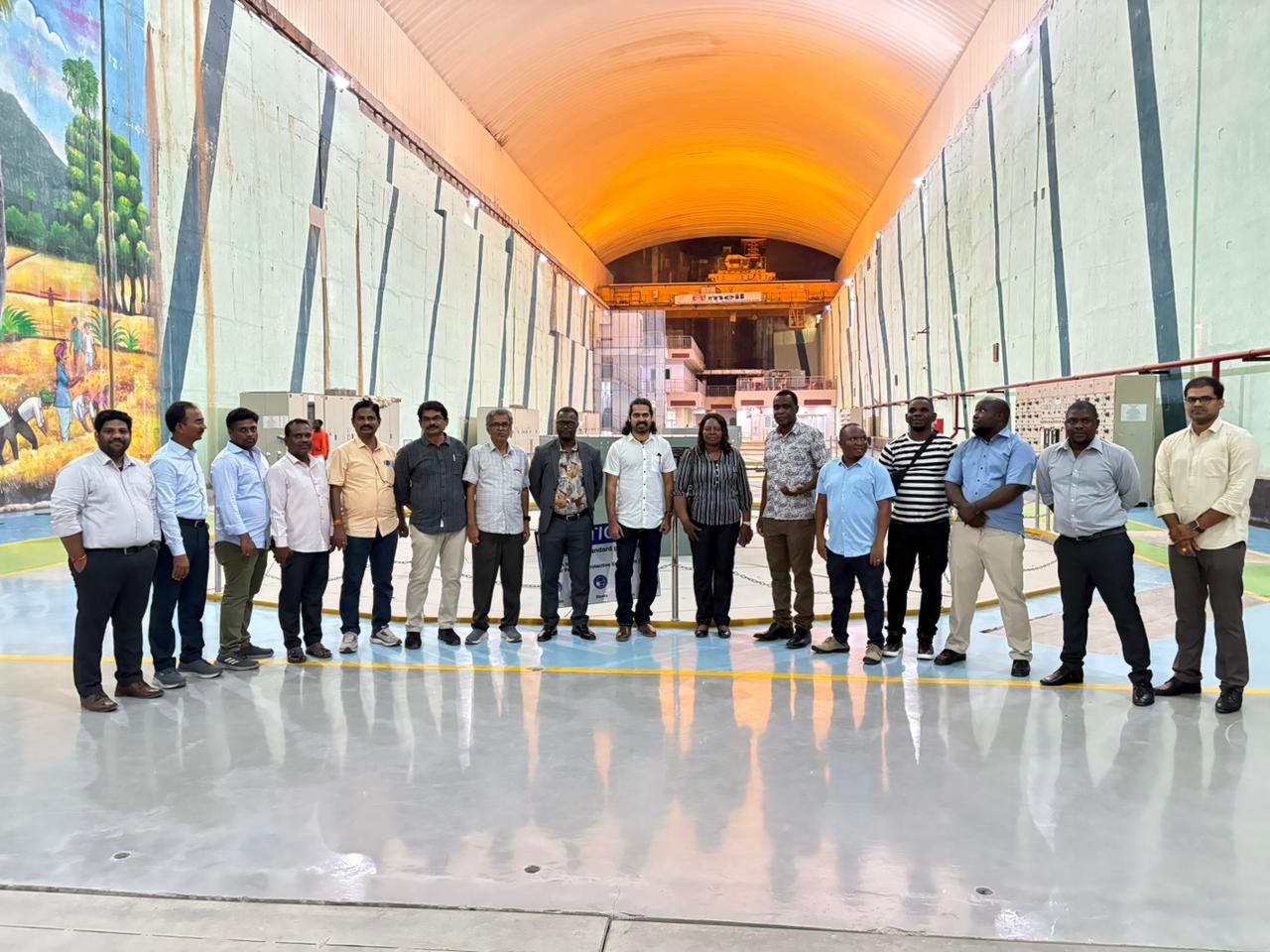 International delegation site visit
